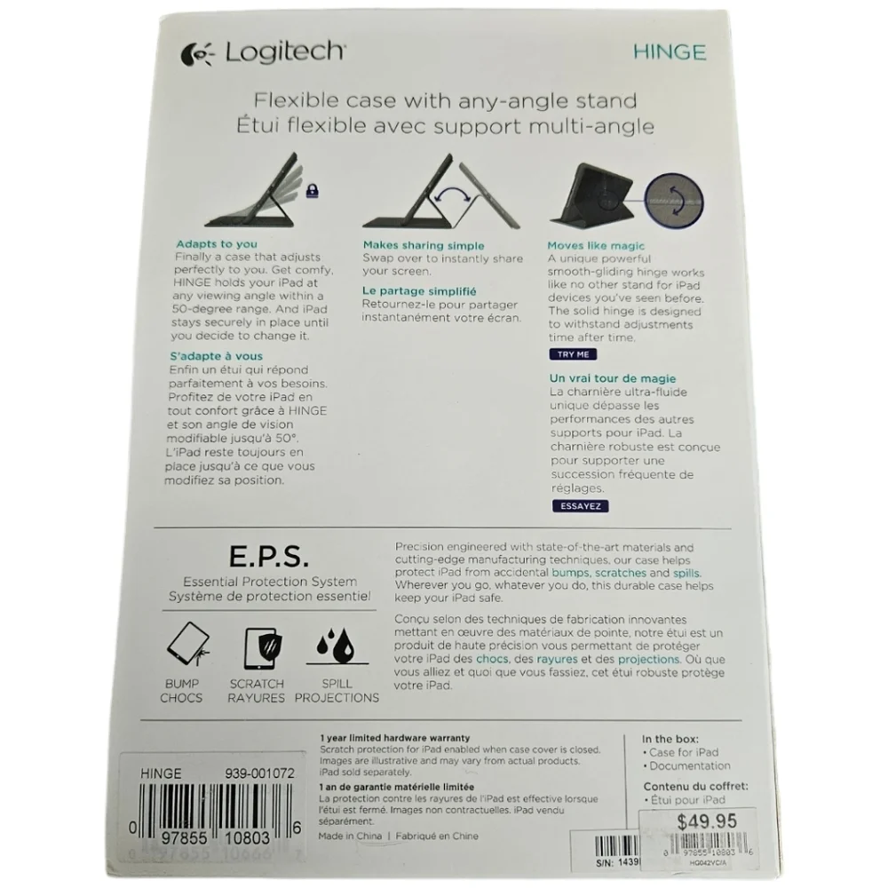 NWT Logitech iPad Mini Tablet Case